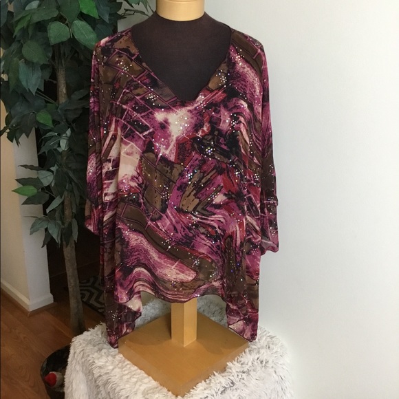 MICHAEL Michael Kors Tops - .⭐️ Michael Michael Kors L/XL semi sheer top